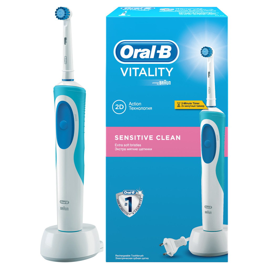 Oral-B Vitality Sensitive D12.513 od 649 Kč - Heureka.cz