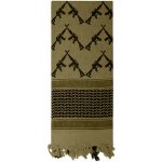 Šátek Rothco Shemagh Crossed Rifles zelený – Sleviste.cz