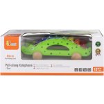 Viga dřevěný tahací xylofon krokodýl – Zboží Mobilmania