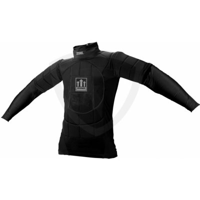 Zone floorball Goalie T-shirt UPGRADE black/silver – Zboží Mobilmania