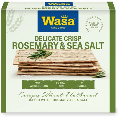 Wasa Delicate rozmarýn 190 g expirace – Zbozi.Blesk.cz