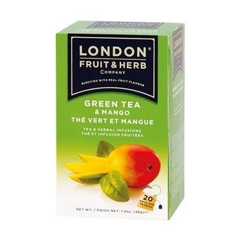 London Herb Zelený čaj s mangem 20 x 2 g