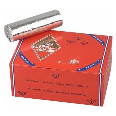 Three Kings Uhlíky do vodní dýmky velké – Zboží Mobilmania