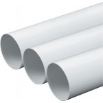 Den Braven Kanál kulatý Ø 125 mm 0,5 m 0,5 m bílá – Hledejceny.cz