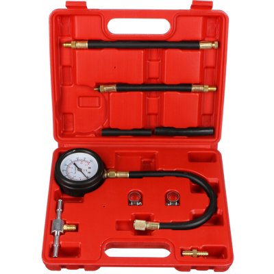 Sada pro testování tlaku benzínových motorů MECHANIC ENGINE TESTER 10, 0-7bar, 10ks SIXTOL – Hledejceny.cz