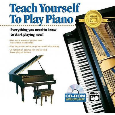 Alfred's Teach Yourself to Play Piano Everything You Need to Know to Start Playing Now! klavr uebnice 612160 – Zboží Mobilmania