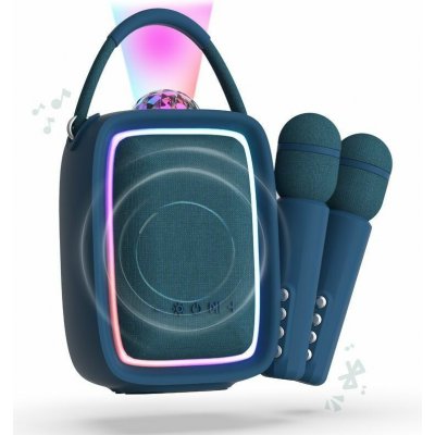 Sada na karaoke MOB Singy Party tmavě modrá – Sleviste.cz