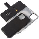 Pouzdro Decoded Leather Detachable Wallet iPhone 14 Pro černé