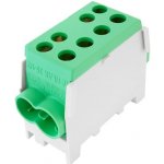 Eleman Svorkovnice rozbočovací HLAK 35 1/2 M2, 125A, 1pól., AL/CU, IP20, zelená, na DIN /2080143 1003123 – Sleviste.cz