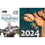 Rybářský stolní týdenní 225 x 150 mm 2024 – Zbozi.Blesk.cz