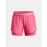 Under Armour UA Tech Play Up 2n1 Short-PNK Růžová – Zboží Dáma