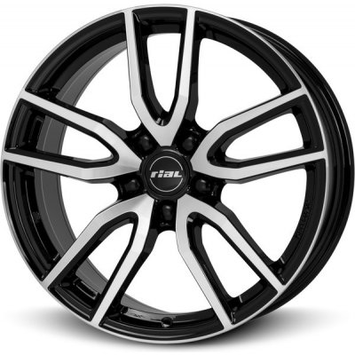 Rial Torino 6,5x16 5x114,3 ET50 black polished