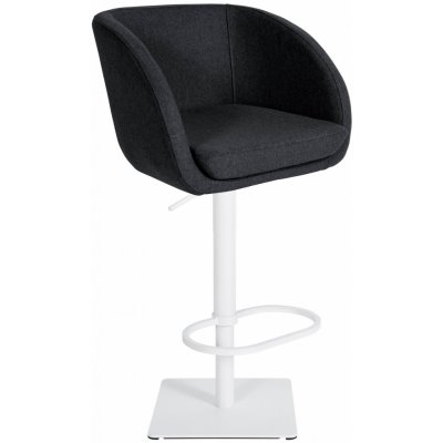 Design-Shop Gambo W filc Antracit / bílý rám – Zboží Dáma