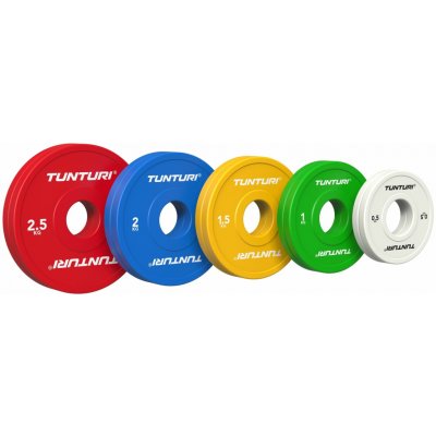 TUNTURI Set Frakčních Olympijských kotoučů 15 kg 50 mm – Zboží Mobilmania