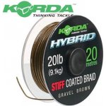 Korda šňůra Hybrid Stiff Gravel Brown 15m 20lb – Sleviste.cz