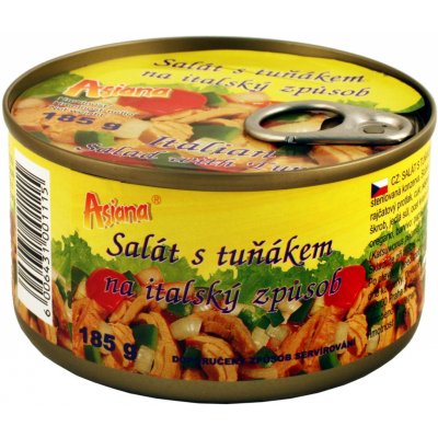 Asiana Salát s tuňákem na italský způsob 185 g – Sleviste.cz
