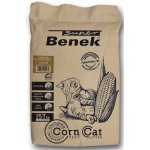 BENEK Super Corn Cat Golden kukuřičné pro kočky 25 l – Zboží Dáma