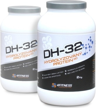 4fitness.cz Hydrolyzovaný protein 80 DH32 2000 g