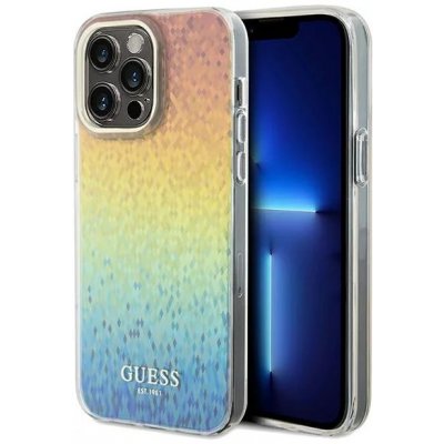 Guess iPhone 13 Pro Max IML Faceted Mirror Disco Iridescent multicolour – Zboží Mobilmania