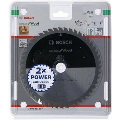 Bosch Accessories 2608837687 Průměr: 165 mm – Zboží Mobilmania