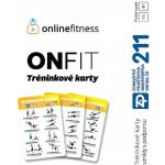 ONFIT Tréninkové karty 25 karet – Zboží Mobilmania