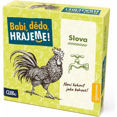 Albi Babi dědo hrajeme Slova – Hledejceny.cz