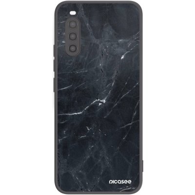 Pouzdro Picasee silikonové Sony Xperia 10 II - čierne marble černé – Zboží Živě