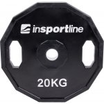 inSPORTline Ruberton Pogumovaný kotouč 20 kg 30 mm