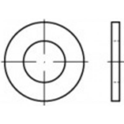 podložka 2.8 mm 7 mm nerezová ocel A2 1000 ks TOOLCRAFT 1060324 – Hledejceny.cz