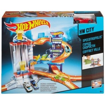 Hot Wheels set dobrodružství ve městě