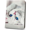 Pouzdro na tablet GreenGo Cute Kitty na tablet 7-8" GSM094413