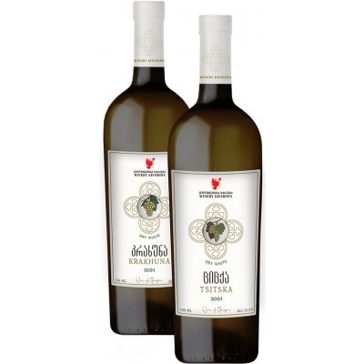 Khareba Tsitska bílé suché 2017 12,5% 0,75 l (holá láhev) – Hledejceny.cz