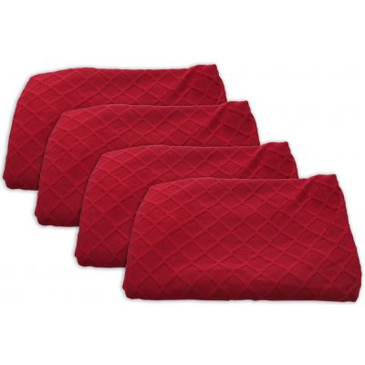 Home Elements Elastický potah na židli červená – Zboží Mobilmania