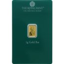 The Royal Mint Merry Christmas zlatý slitek 1 g
