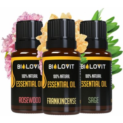 Bilovit Sada esenciálních olejů Pro meditaci 3 x 10 ml – Hledejceny.cz