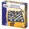 Šachy Teddies Magnetické cestovní šachy dřevo společenská hra v krabici