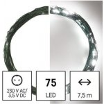 Emos D3AC04 LED vánoční nano řetěz zelený – Hledejceny.cz