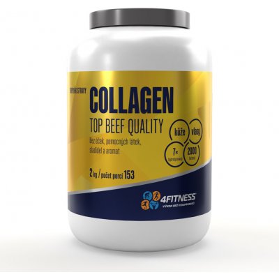4fitness Kolagen hovězí kolagenní peptidy 2 kg – Hledejceny.cz
