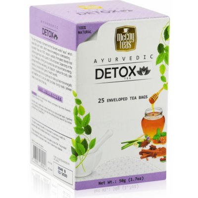 McCoy Teas Ajurvédský detoxikační čaj 25 x 2 g – Zbozi.Blesk.cz