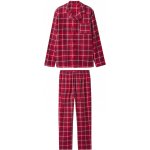 esmara Men pánské flanelové pyžamo červená – Zboží Dáma