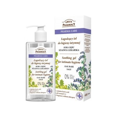 Green Pharmacy Intimate Gel with Oak Bark & sage 300 ml – Hledejceny.cz