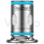 Aspire Cloudflask náhradní žhavící hlava 0.17ohm 1 ks – Hledejceny.cz