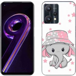 Pouzdro mmCase Gelové Realme 9 Pro 5G - růžový slon