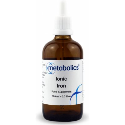 Metabolics ŽELEZO IONIC IRON iontové železo kapky 100 ml – Hledejceny.cz