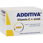 Additiva Vitamín C + zinek 80 kapslí – Hledejceny.cz