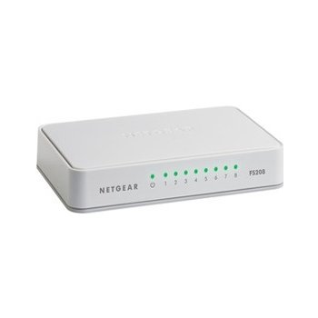 Netgear 8x 10 100 Ethernet Switch (plastic case)