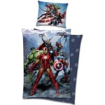 Carbotex bavlna povlečení Avengers MARVEL bavlna Renforcé 140x200 70x90 – Zboží Mobilmania