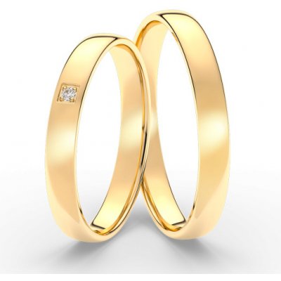Sofia zlatý dámský snubní prsten ML65 60 DO 3WYG