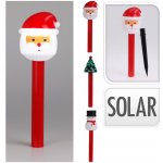 KOOPMAN Solární lampa s vánoční figurkou mix 1ks – Sleviste.cz