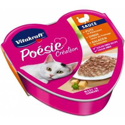 Vitakraft POESIE pro kočky krůtí se sýrem 85 g
